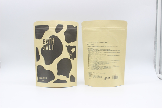 Αγορά Καφέ / τσάι 250g Kraft Paper Zipper Pouch 10 χρώματα Rotogravure εκτύπωση Επανακλείσιμο online manufacture