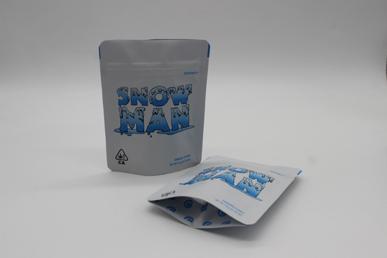 Αγορά Προσαρμοσμένο Τυπωμένο 3.5g 7g 14g 1oz Mylar ziplockk σακούλα φύλλο επικαλυμμένο για συσκευασία μπισκότο online manufacture