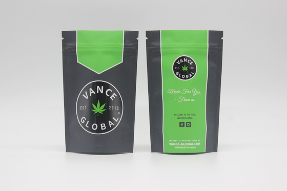 Αγορά Θήκη με φερμουάρ Child Proof Matte Finished 3,5G Weed Mylar τσάντες με προστασία της μυρωδιάς online manufacture