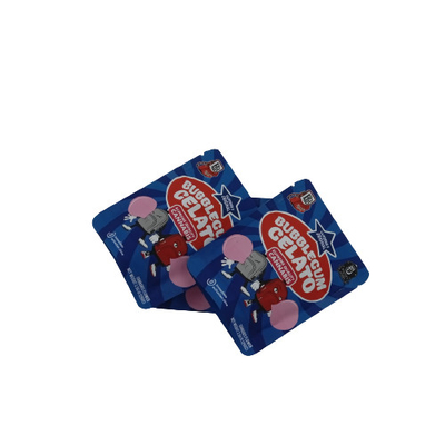 Αγορά Πλάκα κάτω αλουμινένιο φύλλο Mylar σακούλα ζιζάνια Candy συσκευασία με βαλβίδα και φερμουάρ online manufacture