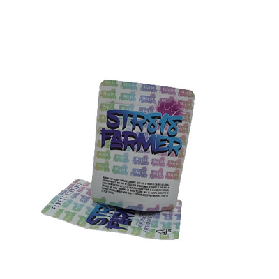 Αγορά Προσαρμοσμένες σακούλες με ζάχαρη Mylar ανθεκτικές στη μυρωδιά με φερμουάρ επανακλείσιμο online manufacture