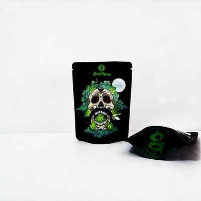 Αγορά Προσαρμοσμένο τυπωμένο λογότυπο ziplockk Stand Up Pouch Packaging Mylar weed bags online manufacture