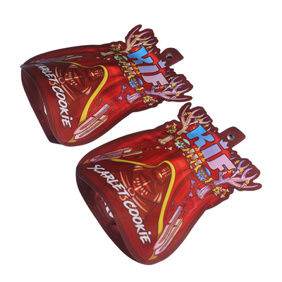 Αγορά Τύπωση προσαρμοσμένη 3.5G Ziplock Mylar τσάντες πεθαίνει κόψιμο ακανόνιστο σχήμα τσάντες online manufacture
