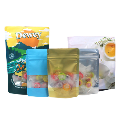 Αγορά Δωρεάν δείγμα Premium Food Stand Up Pouch με παράθυρο, Ζιπερ επανακλειδωτή τσάντα online manufacture