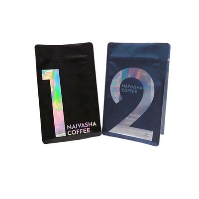 Αγορά 1oz Doypack Καφέ συσκευασία τσάντα επίπεδο κάτω τσάντες καφέ με βαλβίδα online manufacture