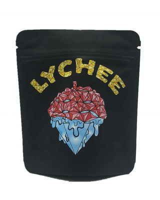 Αγορά 110 μm Soft Touch Mylar Bag Doypack Tear Notch Επανακλείσιμο σάκο συσκευασία online manufacture