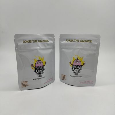 Αγορά OEM Τύπωση Mylar Αλουμινίου Χορτοφύλακας σάκους Frosted Matte ziplockk τσάντες online manufacture