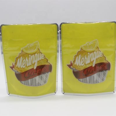 Αγορά Μία λίβρα Mylar Αλουμινίου Χορτοφύλακας σακούλες VMPET Τυπωμένο επίπεδο κάτω τσάντα Τυπωμένο GMP online manufacture