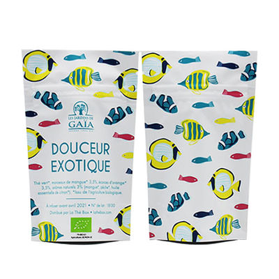 Αγορά Τροφική συσκευασία τσάντας Custom Zip Lock Smell Proof Pouch Περιβαλλοντικά φιλική για συσκευασία τροφίμων online manufacture