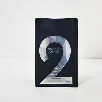 Καφέ Τσάι Stand Up Side Gusset Sac 250g 500g 1kg Με Ακανόνιστο Πλακέτο Ziplock