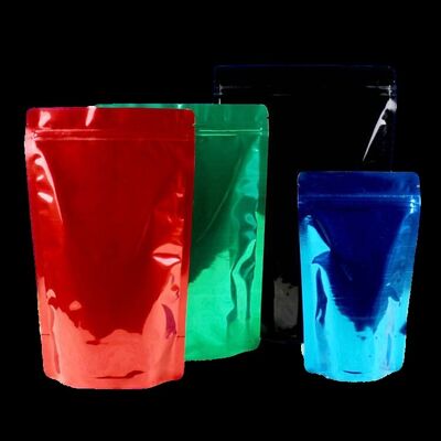 Ενυδατοασφαλής Custom Size Zipper Top Stand Up Pouch για συσκευασία τροφίμων