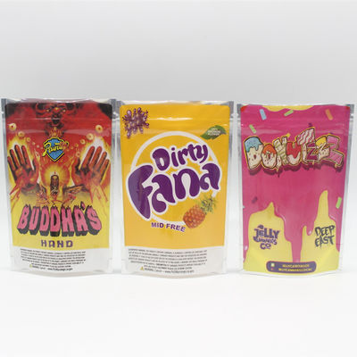 ISO9001 Επανακλείσιμες τσάντες τροφίμων Soft Touch Mylar ziplockk Stand Up Bags