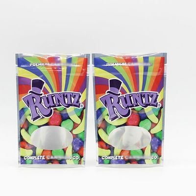 250g πλαστικές σακούλες τροφίμων CMYK εκτυπωμένες σακούλες συσκευασίας σνακ τροφίμων