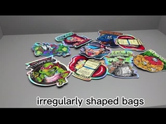 ειδική τσάντα μορφής για τη συσκευασία καννάβεων