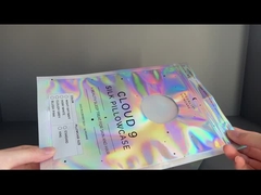 οι πλαστικές ολογραφικές τσάντες τρία δευτερεύουσα ταινία ολογραμμάτων τσαντών τοποθετούν τις συσκευάζοντας σακούλες σε σάκκο