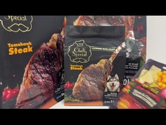 οι πλαστικές mylar κατοικίδιων ζώων τροφίμων τσάντες σακουλών συσκευασίας όρθιες για το σκυλί μεταχειρίζονται